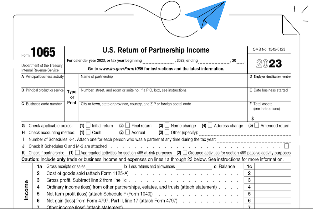 Business Partnership – Form 1065